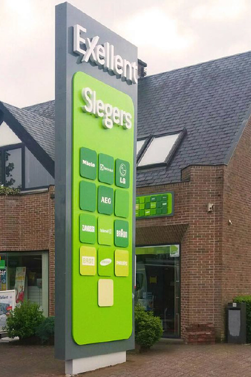 totem excellent verlicht